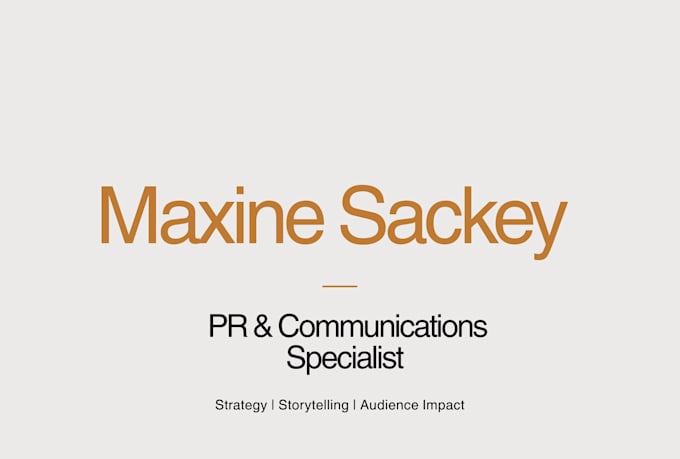 write a press release and secure PR media outreach